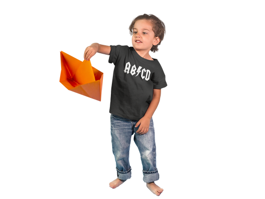 AB/CD Vintage Charcoal Tee - Kids