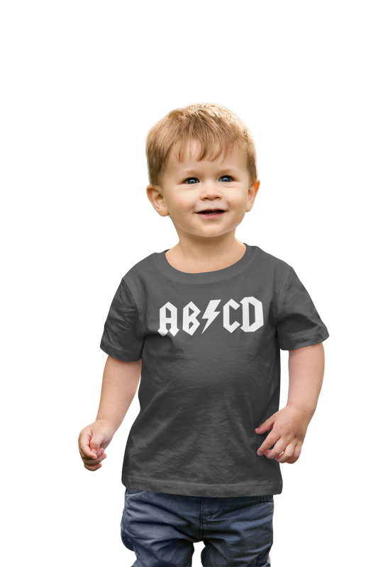 AB/CD Vintage Charcoal Tee - Kids